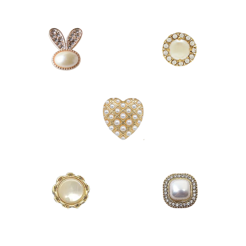 Demantar - Crocs skraut 5 stk í pakka