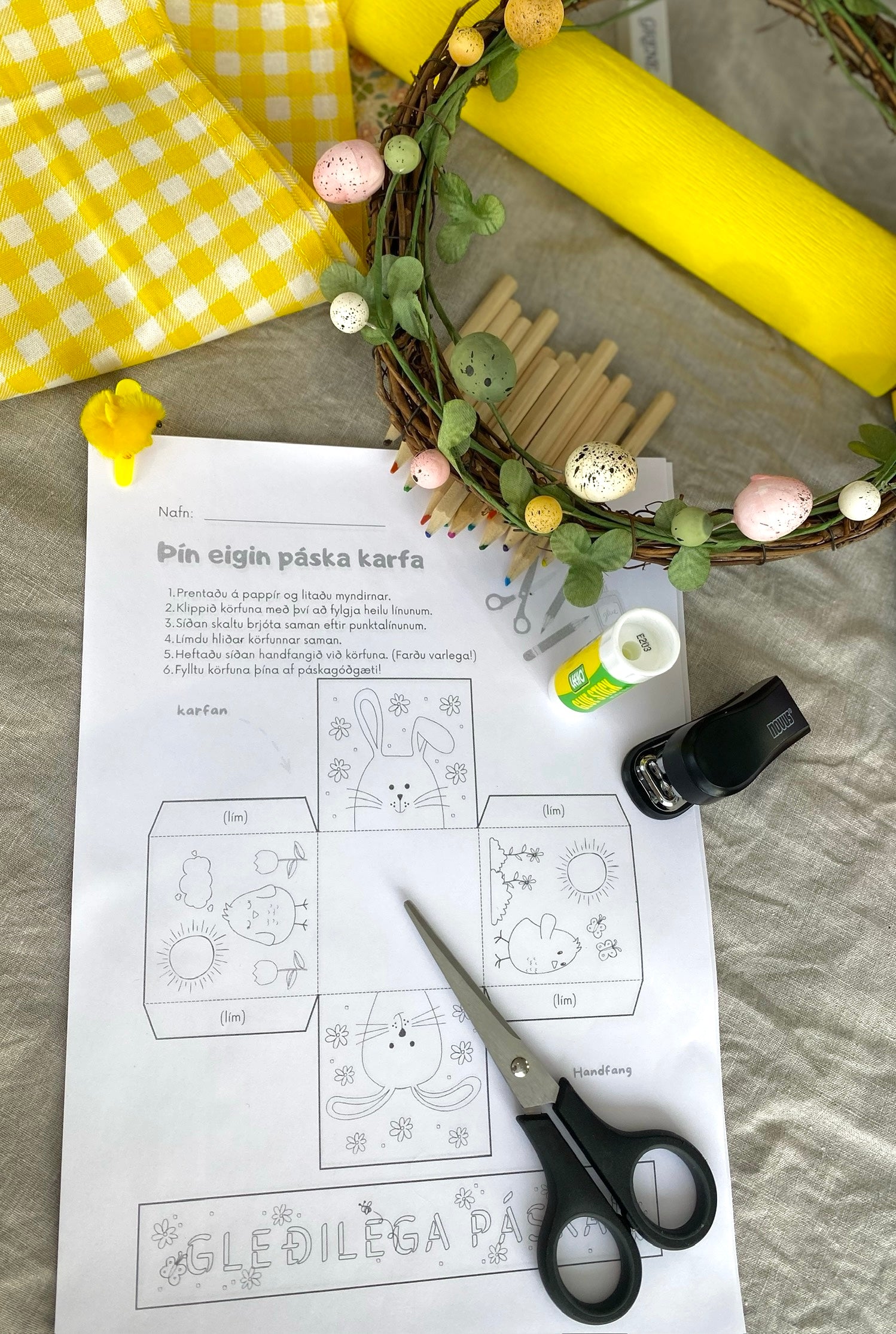 Páskahefti 40 blaðsíður