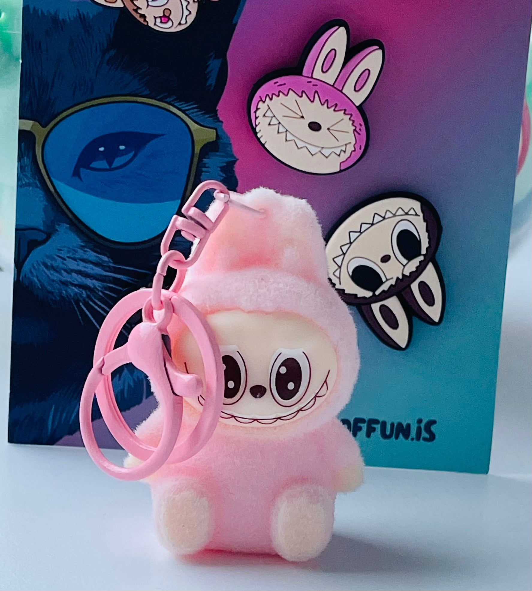 5 stk í pakka blandað - lyklakippur