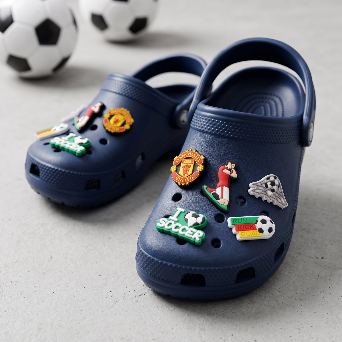 Crocs skraut - Man United - 5 stk í pakka